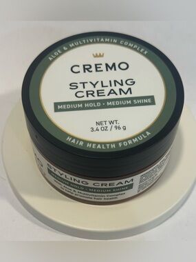 Cremo Styling Cream Medium Hold Medium Shine - Size 3.4oz.